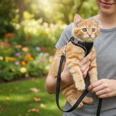 Harnais ajustable pour chat Sécuri-Liberté